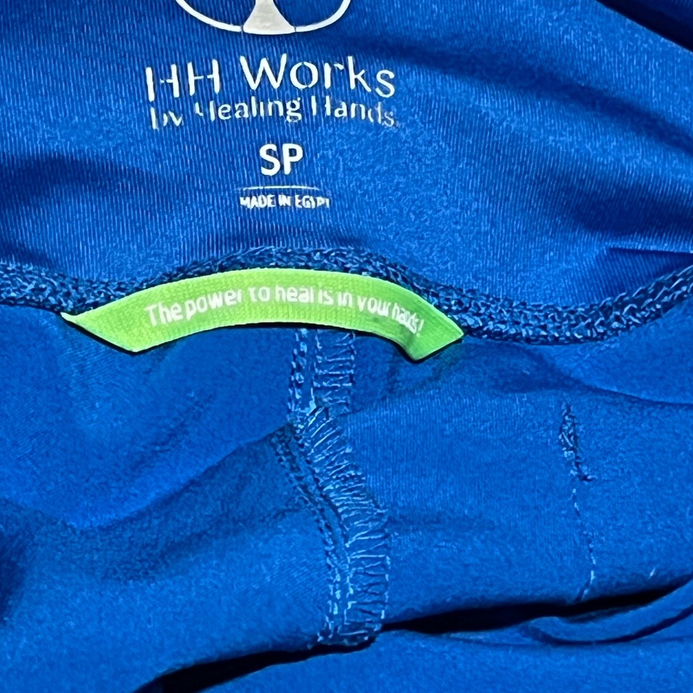 Healing Hands Maternity Scrub Set in Royal Blue - Picture 6 of 6